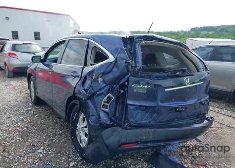 2014 Honda Cr-V Ex z USA, uszkodzony, nr VIN 2HKRM3H57EH547418